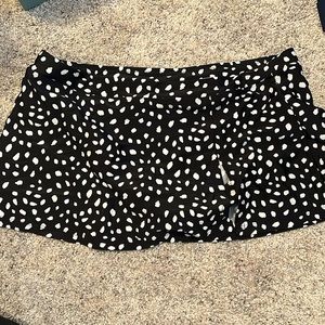 Women's Printed Front-Slit Lux Skirtini Bottoms Created for Macy's Size 14 - NWT